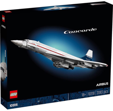 Конструктор LEGO Самолёт Конкорд Airbus (10318)