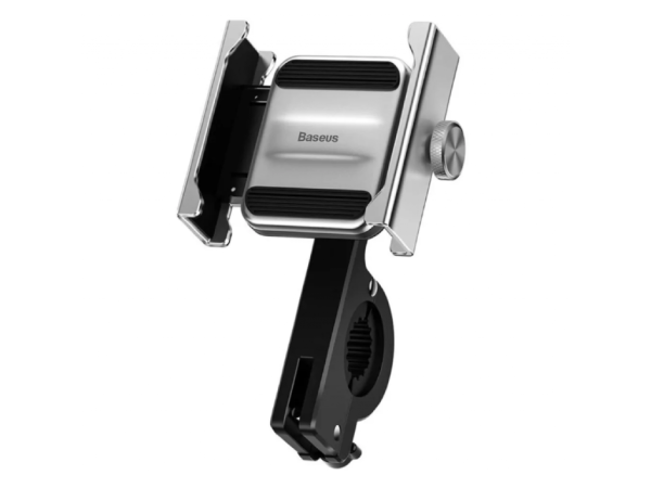 Держатель на руль велосипеда Baseus Knight Motorcycle holder Applicable Серебристый (CRJBZ-0S)