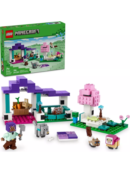 Конструктор LEGO Minecraft - Приют для животных (21253)