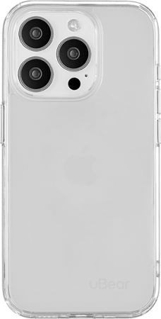 Чехол защитный uBear Real Case, iPhone 15 Pro, усиленный, прозрачный