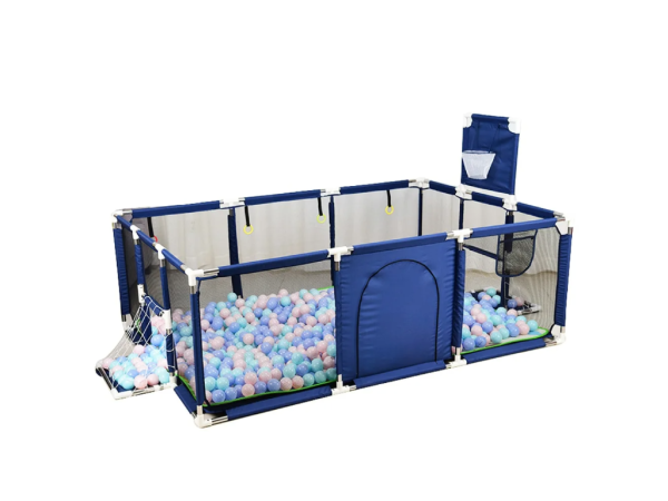 Детский манеж I Baebe 190х130см, Blue