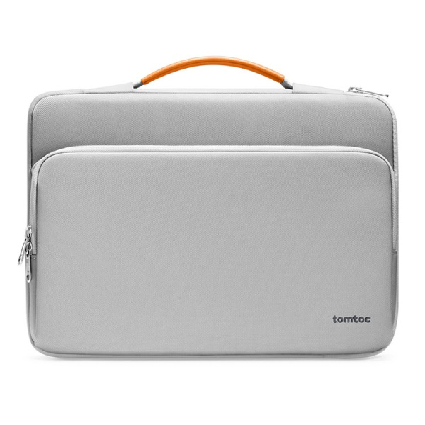 Сумка Tomtoc Laptop Defender-A14 Laptop Briefcase 13.5", Gray/Orange