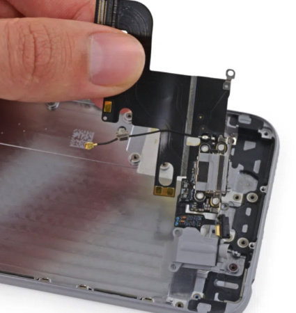 Замена разъёма наушников на iPhone 6