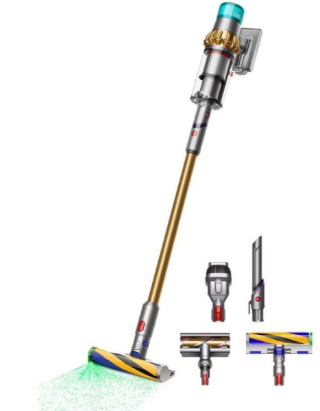 Беспроводной пылесос Dyson V15 Detect Absolute, золотой/серебристый (447000-01) EU