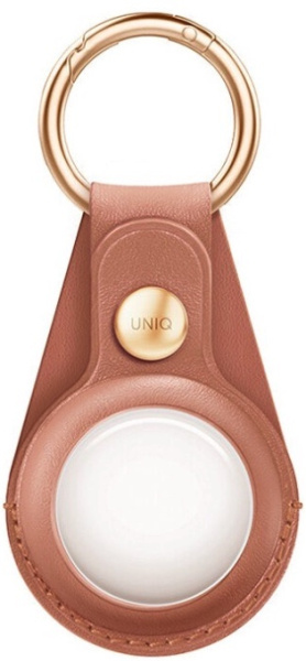 Чехол Uniq Domus Leatherette для AirTag, Розовый (AIRTAG-DOMPNK)
