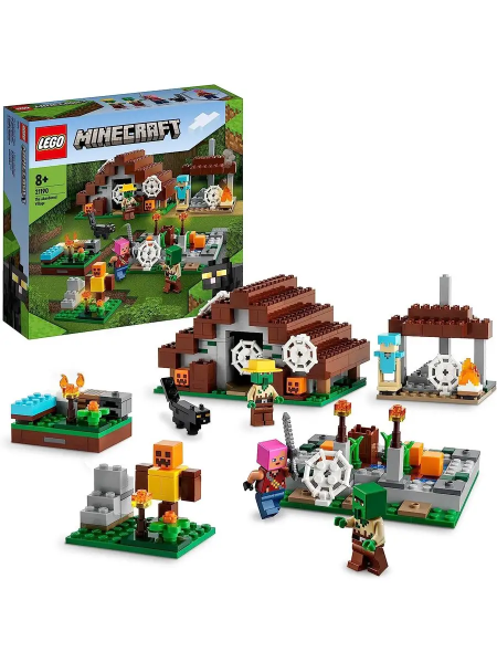 Конструктор LEGO Minecraft - Заброшенная деревня (21190)