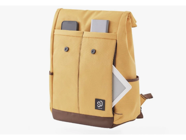 Влагозащищенный рюкзак Xiaomi 90 Points Vibrant College Casual Backpack, Yellow