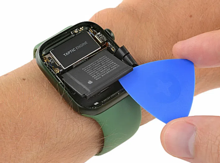 Замена Аккумулятора на Apple Watch series 7