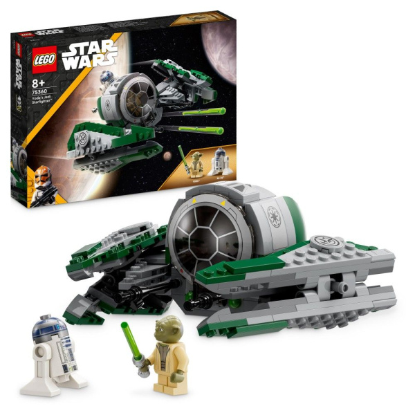 Конструктор LEGO Star Wars™ - Джедайский истребитель Йоды (75360)