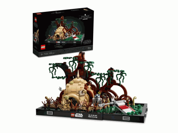 Конструктор LEGO Star Wars™ - Диорама: Обучение джедаев на Дагобе (75330)