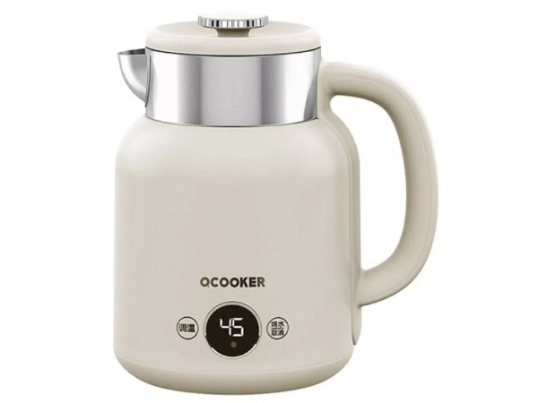 Электрический чайник Xiaomi Qcooker Retro Electric Kettle 1.5L, Бежевый CR-SH1501 (RU)