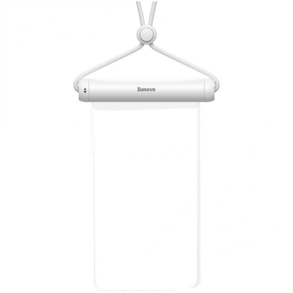 Водонепроницаемый чехол Baseus Cylinder Slide-cover Waterproof Bag Pro, цвет Белый (FMYT000002)