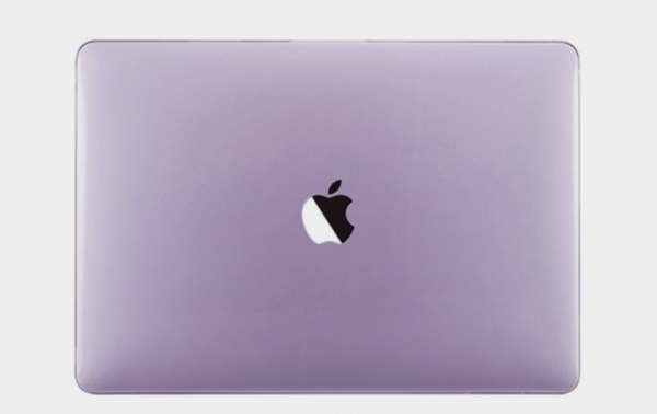 Чехол пластиковый для Macbook Air 13 M2, лавандовый матовый
