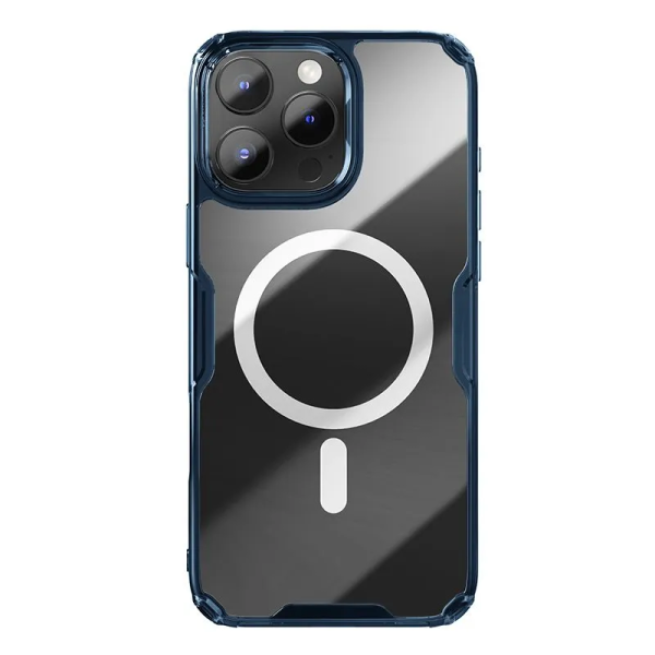 Чехол Nillkin чехол Nature TPU Pro Magnetic Blue для iPhone 16 Pro