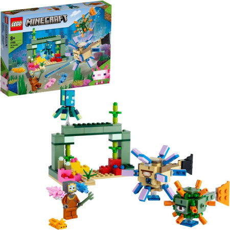 Конструктор LEGO Minecraft - Битва со стражем (21180)