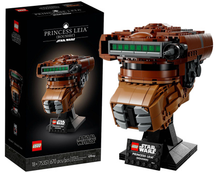 Конструктор LEGO Star Wars - Шлем принцессы Леи (75351)