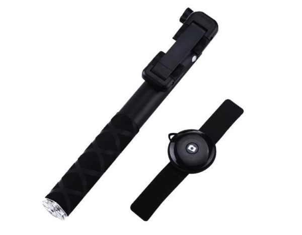 Монопод (селфи стик) Usams Multi-function Phone Photo-taking black