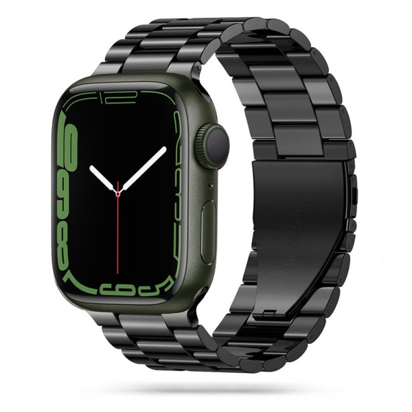 Ремешок Tech-Protech STAINLESS для Apple Watch 42/44/45/49 mm, черный (5906735412796)