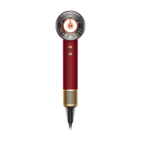 Фен Dyson Supersonic Nural HD16 Red Velvet/Gold, красный/золотой