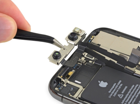 Замена передней камеры на iPhone 11