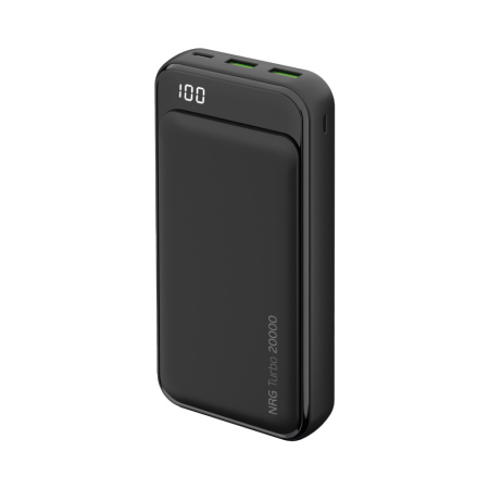 Внешний аккумулятор Deppa NRG Turbo 20000 mAh, QC 3.0 / Power Delivery 22,5W (33636)