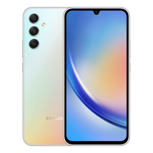 Samsung Galaxy A34 (2023) 8/128Gb Awesome Silver, серебряный