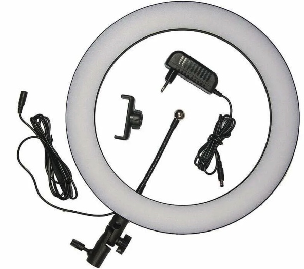 Лампа кольцевая Светодиодная "М-360", 36СМ