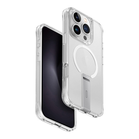 Чехол Uniq ELEVA with Vertical stand Clear (Magsafe) для iPhone 16 Pro