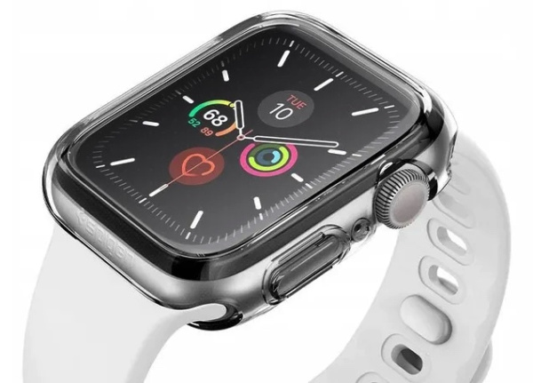 Чехол Spigen THIN FIT APPLE WATCH 4/5/6/SE (40MM) CRYSTAL CLEAR
