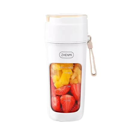 Соковыжималка комбинированная Xiaomi Zhenmi Portable Juicer Cup 340ml, White (ZMGZ-J5)