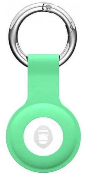 Чехол Blueo Soft silicone для AirTag, цвет Зеленый (B40-GRN)