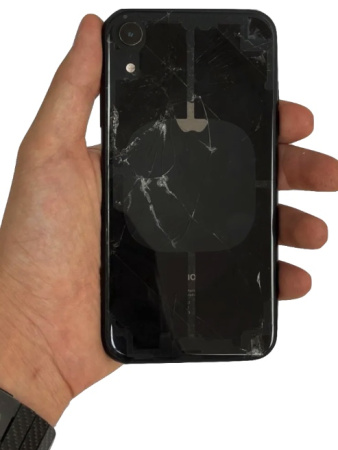 Замена заднего стекла на iPhone XR