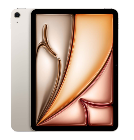 Apple iPad Air 11" (M3, 2025) Wi-Fi + Cellular 128Gb Starlight, «сияющая звезда»