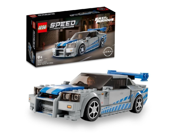 Конструктор LEGO Speed Champions - Nissan Skyline GT-R (R34) Форсаж 2 (76917)