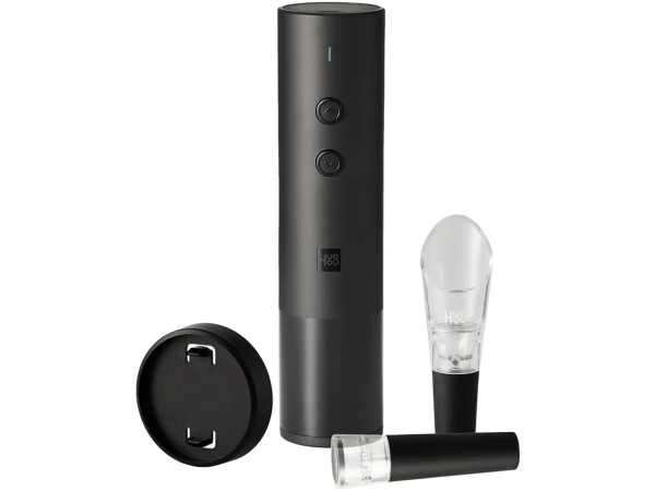 Набор винных аксессуаров Xiaomi HuoHou Wine 4 in 1 HU0238, Черный