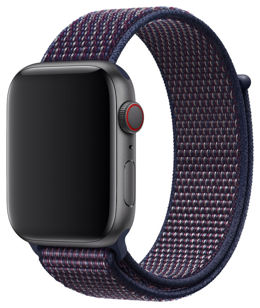 Ремешок нейлоновый COTEetCl Magic для Apple Watch 38/40/41mm, цвет indigo blue