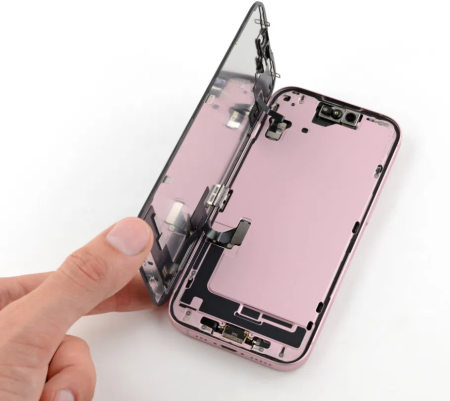 Замена стекла дисплея (с сохранением ориг. Матрицы) на iPhone 15