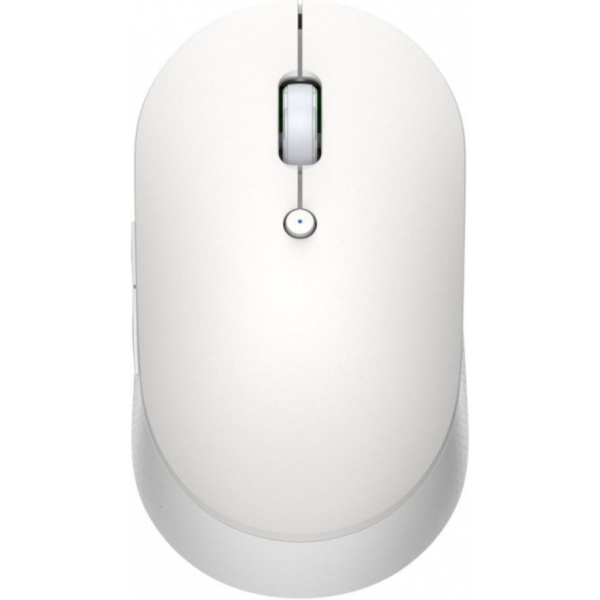 Беспроводная бесшумная мышь с двойным подключением Xiaomi Mi Mouse Silent Edition Dual Mode (белый) (WXSMSBMW02)