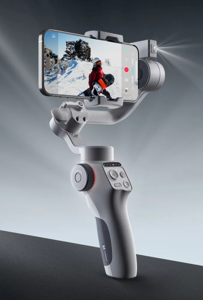 Трехосевой складной стабилизатор для смартфона FunSnap Capture 5 Three-axis Gimbal